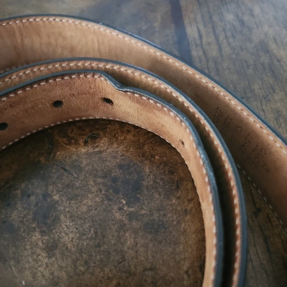 Gucci leather belt